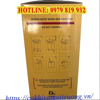 Hộp Hủy Kim Tiêm Giấy 10L