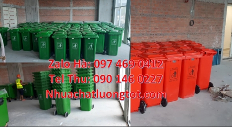 Thùng rác đạp chân 20l, Thùng rác 120l đạp chân, thùng rác 120l composite,Thùng rác 240l nắp k