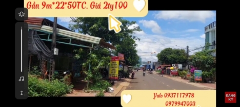 Nhà bán  thổ cư  vị trí Kinh doanh Ngay Trung tâm Thị trấn Chư sê, Gia Lai. Giá 2ty100tr