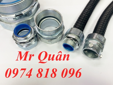 Ống kẽm bọc nhựa, đầu nối ống kẽm bọc nhựa