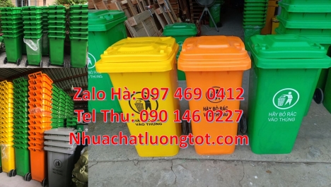 Thùng rác đạp chân 20l, Thùng rác 120l đạp chân, thùng rác 120l composite,Thùng rác 240l nắp k