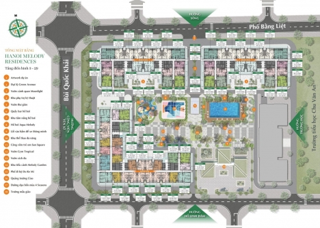 DỰ ÁN HÀ NỘI MELODY RESIDENCES LINH ĐÀM, HÀ NỘI