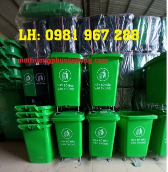 Nơi bán thùng rác 60 lít đạp chân giá rẻ
