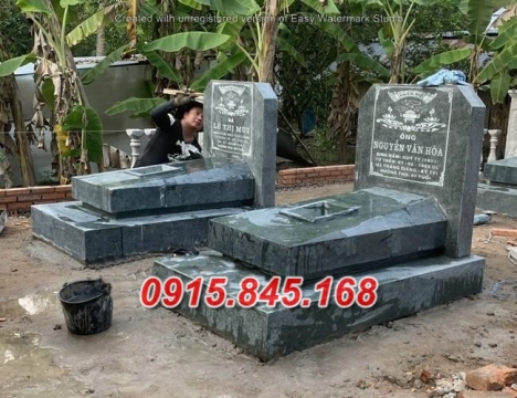 612#+ Mẫu mộ đá địa táng đẹp