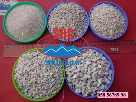 Đá hạt sản xuất gạch terrazzo