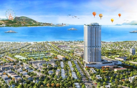Sổ đỏ vĩnh viễn, Căn hộ cao cấp Imperium Town Nha Trang vị trí vàng trung tâm TP, cách biển 800m