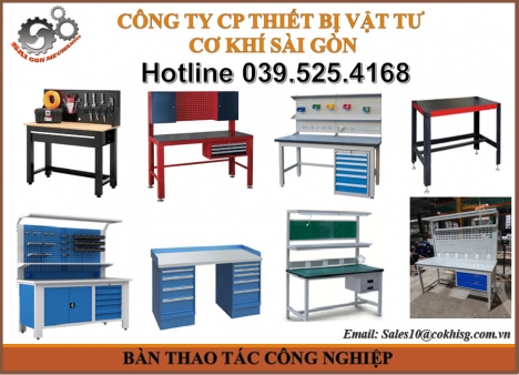 bàn thao tác cơ khí