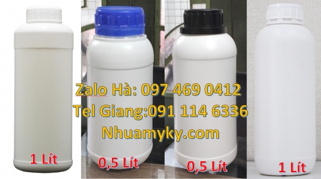 chai nhựa đựng nông dược, Chai 30ml đựng thuốc sâu, chai 30 ml đựng mẫu thử, Chai 250 ml đựng thuốc