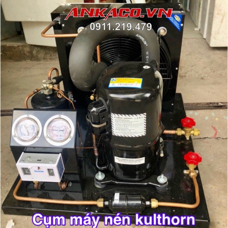 Lên hoàn thiện cụm máy nén kulthorn 2,5hp CAW 5528EB-9