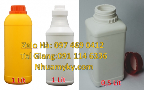 chai nhựa đựng nông dược, Chai 30ml đựng thuốc sâu, chai 30 ml đựng mẫu thử, Chai 250 ml đựng thuốc