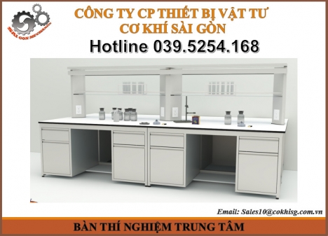 bàn thí nghiệm trung tâm chất lượng giá tốt
