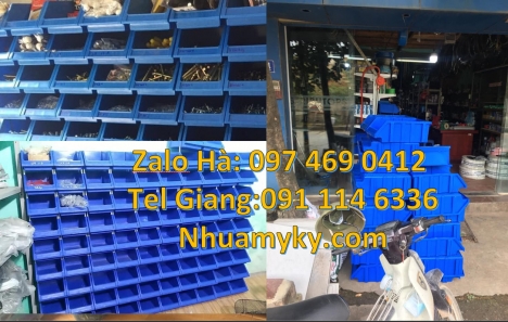 Kệ nhựa giá rẻ, khay đựng linh kiện, Hộp nhựa duy tân, bán giá sỉ kệ nhựa Khay nhựa xanh duy tân,