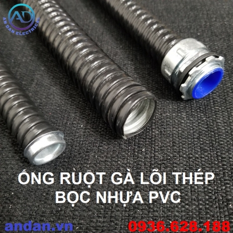 Ống ruột gà lõi thép bọc nhựa PVC – DPON