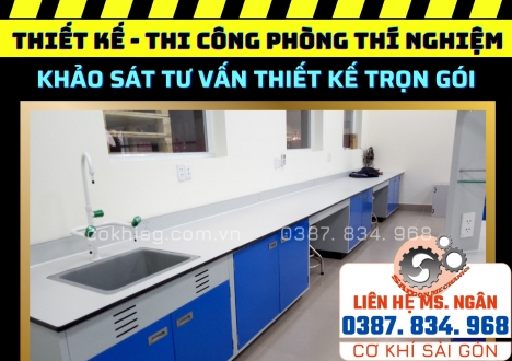 Bàn Thí Nghiệm Áp Tường Giá Rẻ
