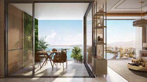 Sổ đỏ vĩnh viễn, Căn hộ cao cấp Imperium Town Nha Trang vị trí vàng trung tâm TP, cách biển 800m