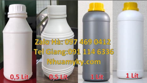 chai nhựa đựng nông dược, Chai 30ml đựng thuốc sâu, chai 30 ml đựng mẫu thử, Chai 250 ml đựng thuốc