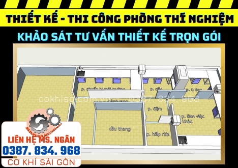Thiết Kế Khảo Sát Trọn Gói Phòng Thí Nghiệm