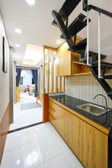 NHÀ ĐẸP MINI - GẦN CHỢ GÒ VẤP - HẺM 5M - KINH DOANH ONLINE ĐƯỢC - FULL NỘI THẤT - 4 TẦNG - 2.3 TỶ