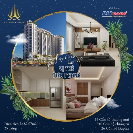 Booking giữ chỗ 50 triệu/căn hộ cao cấp Chí Linh Center Vũng Tàu (có hoàn lại)