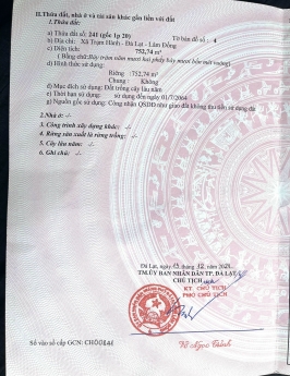 Cần Bán Gấp Lô Đất Vườn Đẹp Tại Phường 4 Tp Đà Lạt Lâm Đồng