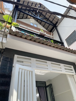 Nhà 1 Lầu, 53m2  Hẻm LÊ VĂN LƯƠNG, p.Tân Kiểng, Quận 7
