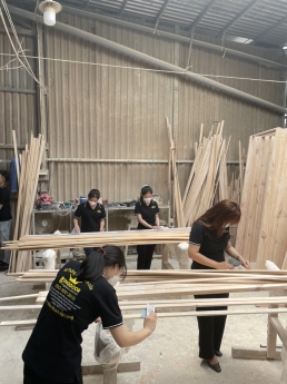 Quy trình sản xuất cửa gỗ tại công ty Hoabinhdoor