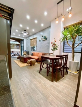 Nhà 3 tầng K65 Hàm Nghi, lô góc, ô tô vào tận nơi tặng nội thất xịn giá ~3. X tỷ
