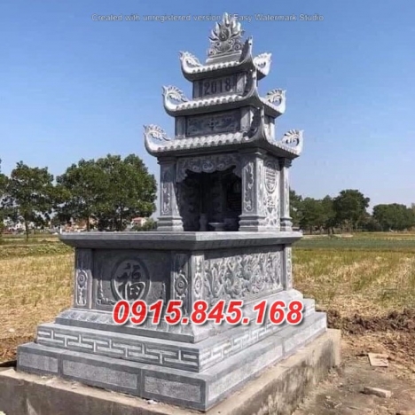 688#+Mẫu miếu thờ đẹp bằng đá