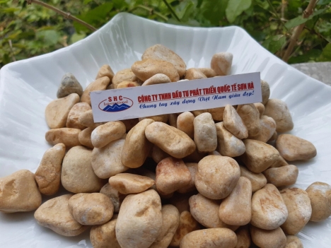 Sỏi màu trang trí Sơn Hà