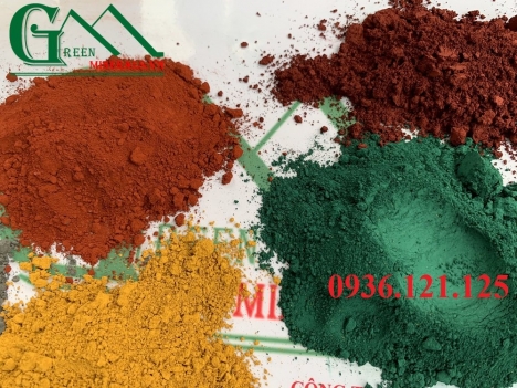 Bột màu oxit sắt hàng nhập khẩu chính hãng giá tốt