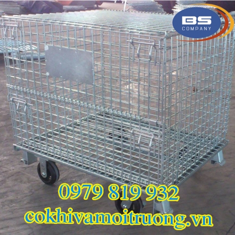 Xe Đẩy Lồng Thép Bảo Sơn