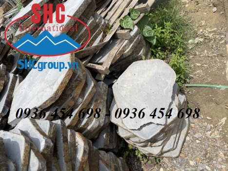 Đấ lát sân vườn bề mặt trơn