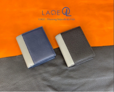 Ví Da Bò Taiga Phối - Hàng Tận Xưởng Không Qua Trung Gian