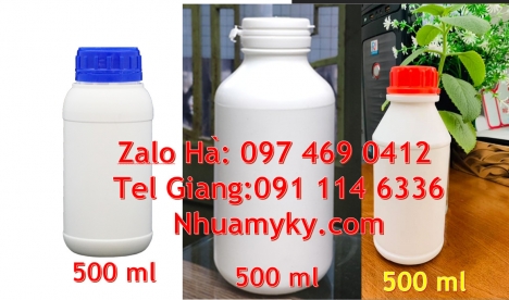 Chai nhựa 500ml 1000ml đựng tinh dầu. Sỉ lẻ Chai nhựa 50 ml nắp vặn, địa chỉ bán chai chai 50 ml, Ch
