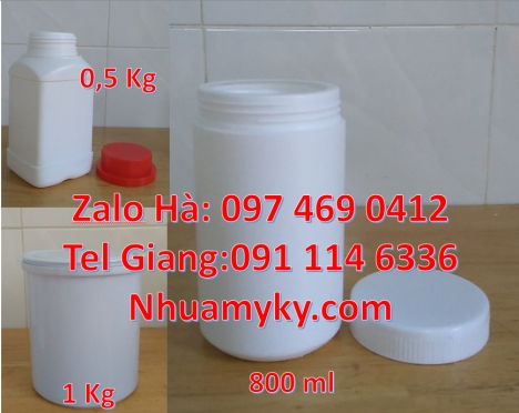 Hũ nhựa 50 gr, hũ nhựa 50gr, hũ 200gr, hũ nhựa đựng mỹ phẩm 200gr, hũ 250 gram, hũ nhựa 250 gram đựn