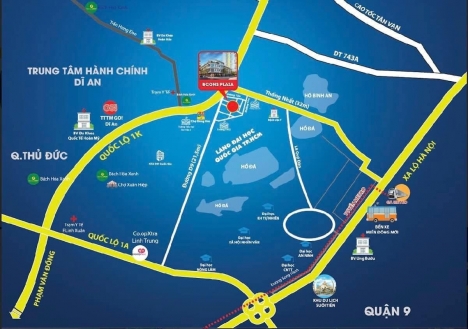 Nhà phố liền kề - ngay làng đại học Thủ Đức