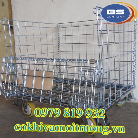 Xe Đẩy Lồng Thép Bảo Sơn