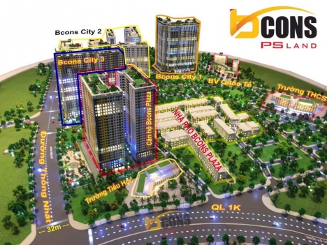 Căn hộ chung cư cao cấp Bcons plaza -  duy nhất còn 44 căn view cực nét