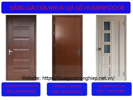 Cửa nhựa đài loan thủ đức