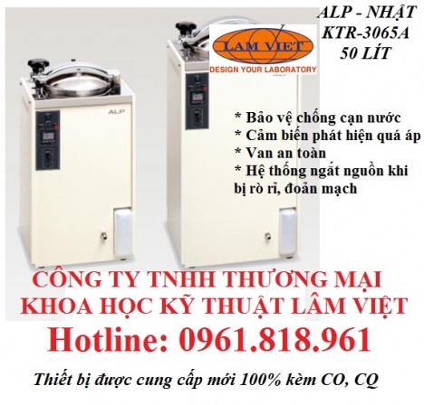 NỒI HẤP TIỆT TRÙNG APL KTR-3065A ALP NHẬT BẢN HÀNG SẴN