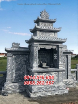 817#+ Mẫu lăng mộ đá gia đình đẹp