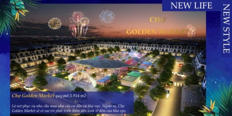 Đất nền Khu Đô Thị Phúc Hưng Golden Giá Rẻ, Mặt tiền đại lộ Minh Hưng - Dầu Tiếng, liền kề QL13
