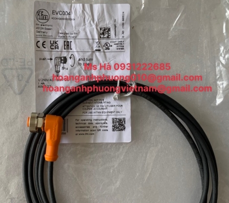 Cáp kết nối IFM nhập khẩu EVC004