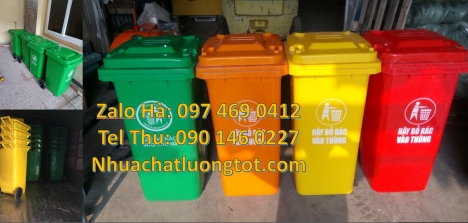 thùng rác 120l composite, thùng rác 60l đạp chân,Thùng rác 60l composite, thùng rác giá rẻ 240l