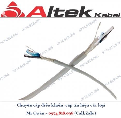 Cáp chống nhiễu 18awg Altek Kabel