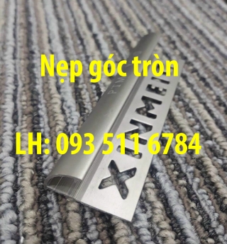 Nẹp U Inox chỉ tường nẹp Inox ốp góc tường