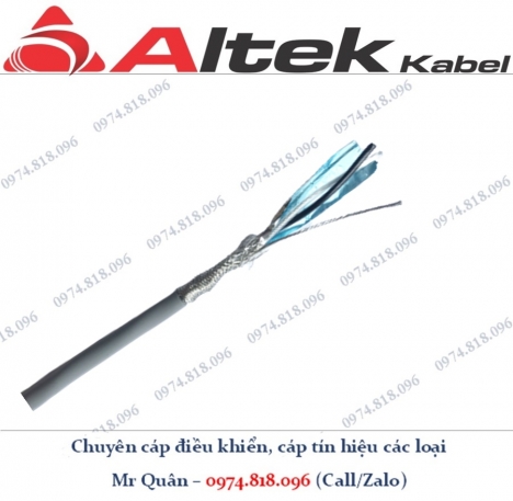 Cáp chống nhiễu 18awg Altek Kabel