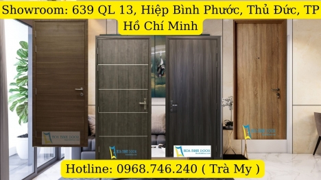 Cửa gỗ công nghiệp MDF Veneer | Hoabinhdoor