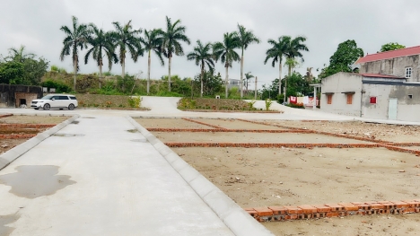 Bán đất ven đô khu vực Tân Dân An Lão Hải Phòng 3 ô liền kề đường rộng được quy hoạch