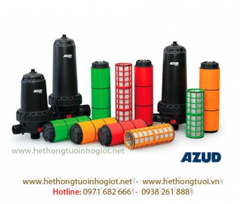 Lọc đĩa Azud, hệ thống lọc tự động Azud Tây Ban Nha